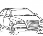 Coloriage et dessins gratuit Audi Q7 à imprimer