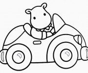 Coloriage et dessins gratuit Jouet Automobile pour enfant à imprimer