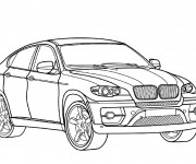 Coloriage BMW X6