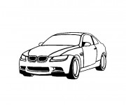 Coloriage Voiture BMW M3