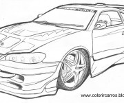 Coloriage et dessins gratuit Chevrolet Camaro à imprimer