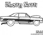 Coloriage et dessins gratuit Chevrolet 7 à imprimer