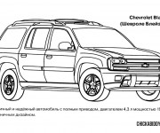 Coloriage et dessins gratuit Chevrolet 9 à imprimer