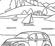 Coloriage et dessins gratuit Chrysler Voyager à imprimer