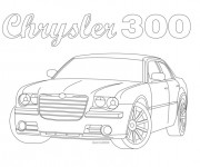 Coloriage Voiture Chrysler à colorier