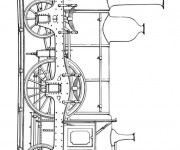 Coloriage et dessins gratuit Train à vapeur à imprimer