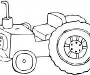 Coloriage Tracteur Claas
