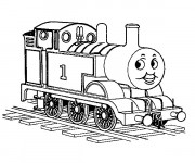 Coloriage Le Train Thomas Disney