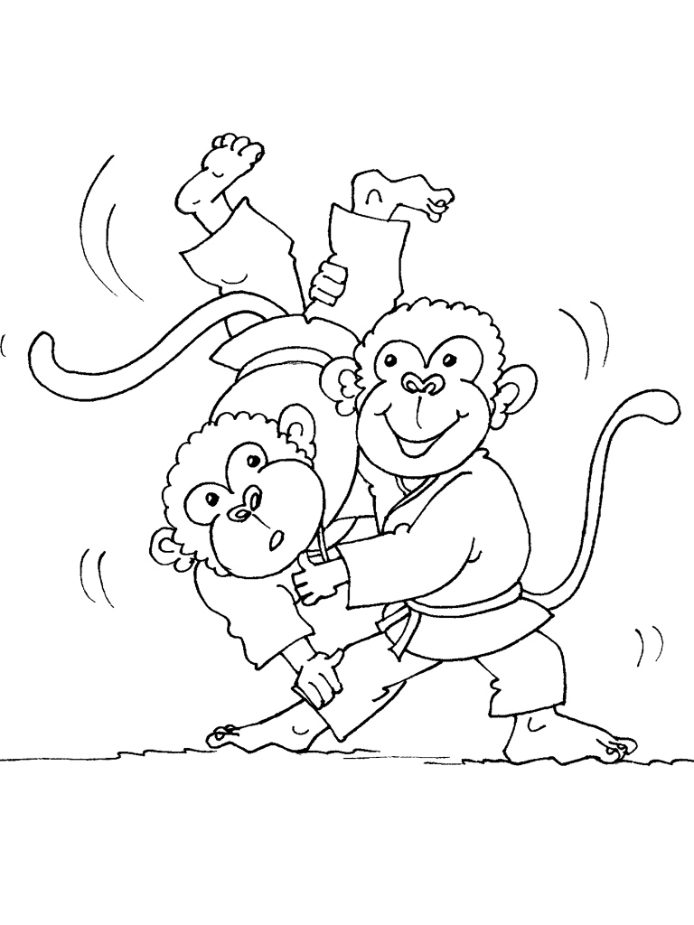 Coloriage Singes Judoka Dessin Gratuit Imprimer Coloriage A Dessiner Judo A Imprimer L Coloriage Singes Judoka Dessin Gratuit Imprimer Coloriage A Dessiner Judo A Imprimer L