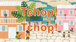 Comptine La pluie fait tchop tchop