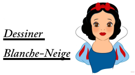 Voici comment dessiner Blanche-Neige étape par étape