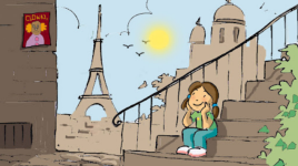 Comptine Nous allons à Paris 