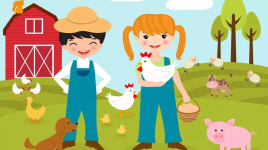 Le fermier et sa famille