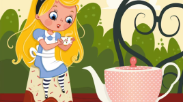 Alice au pays des merveilles : un roman fantastique pour les enfants