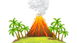 Conte « pourquoi les volcans ont de la lave? »