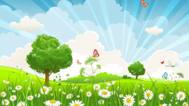 Le beau temps du printemps