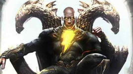 BLACK ADAM Star Dwayne Johnson révèle quand le film commence le tournage; SHAZAM! Mise à jour des partages 2 étoiles
