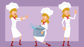 Ce que notre chef de cuisine recommande à nos petits chefs