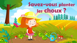 Savez-vous planter des choux