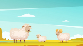 La comptine La ronde des moutons