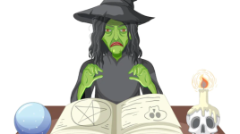 La vieille sorcière est là