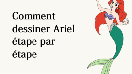 Voici comment dessiner Ariel étape par étape