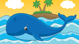 Comment dessiner une baleine étape par étape