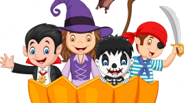 François pendant l'halloween