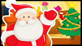Dans un coin le sapin