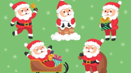 Le père Noël est enrhumé
