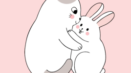 L'histoire de Petit Lapin et son ami le chat