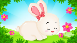 Poème Mon Petit Lapin a bien du Chagrin
