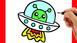 Voici comment dessiner un extraterrestre étape par étape