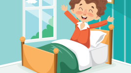 Voici comment les enfants peuvent-ils se réveiller actifs le matin
