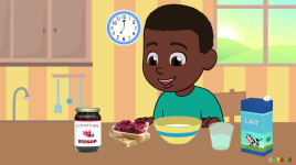Tache de confiture