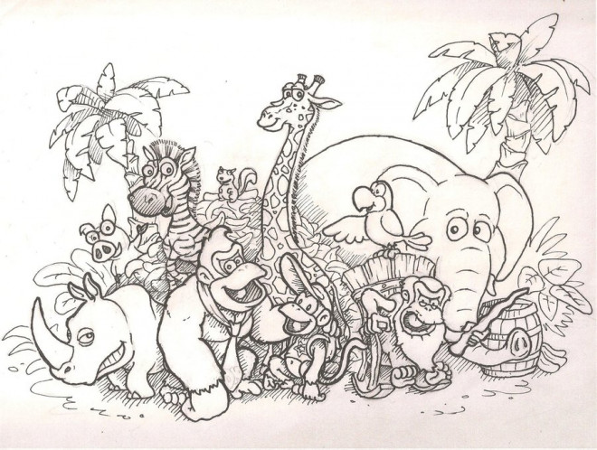 les animaux de la foret 454