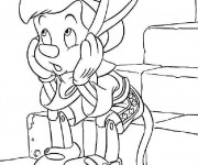 Coloriage Pinocchio