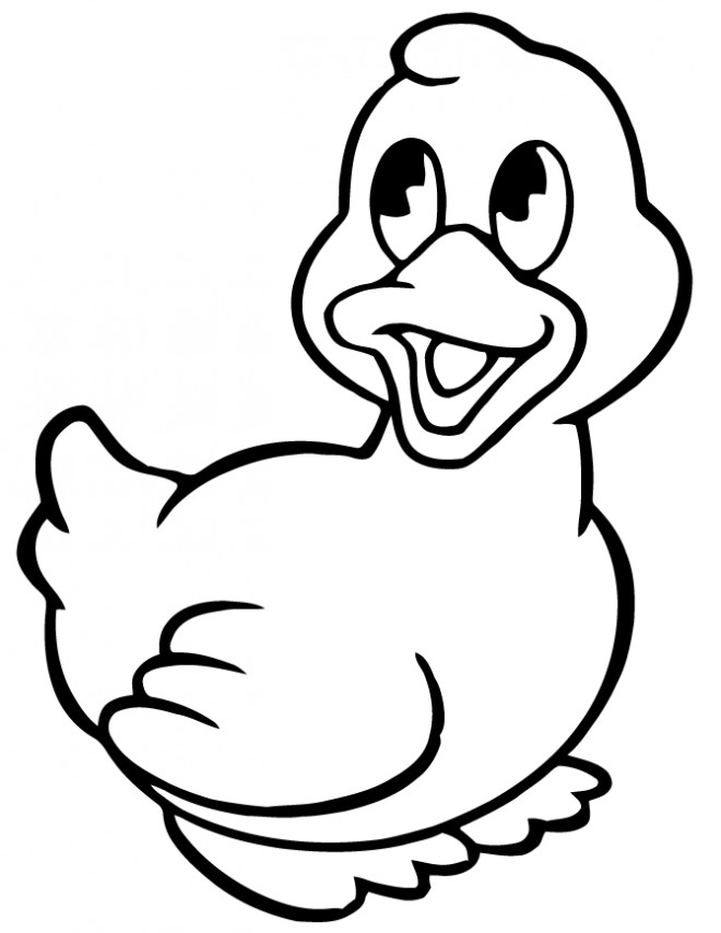 canard dessin pour enfant 659