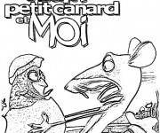Coloriage Le vilain petit canard
