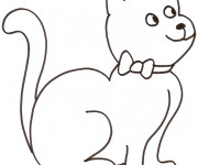 Coloriage Chat gratuit à imprimer liste 20 à 40