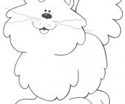 Coloriage Un gros chat