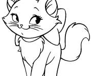 Coloriage Chaton Kitty Marie