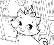 Coloriage Chaton Minou