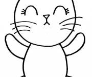 Coloriage Chaton pour enfants cp