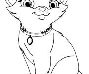 Coloriage Un beau chaton