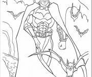 Coloriage Chauve-souris Batman