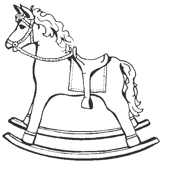 position cheval à bascule