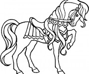 Coloriage Cheval adorable