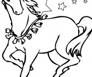 Coloriage Cheval dessin pour enfant