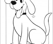 Coloriage Chien plaisant